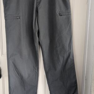 36 Length - Dockers Classic Fit Gray Pants